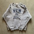 画像4: 【L/XL】メキシコ製 FRUIT OF THE LOOM VFW スウェット グレー■ビンテージ オールド アメリカ古着 90s-2000s トレーナー フルーツ (4)
