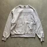 【M/L】Champion リバースウィーブ プリントスウェット ライトグレー■アメリカ古着 チャンピオン トレーナー