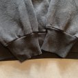 画像5: 【M/L】80s-90s USA製 Fruit of the Loom ラグランスウェット ブラック 黒無地■ビンテージ オールド アメリカ古着 トレーナー フルーツ (5)