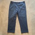画像1: 【W42】90s USA製 Dickies 874 ワークパンツ ネイビー 紺色■ビンテージ オールド アメリカ古着 ディッキーズ タロンジップ (1)