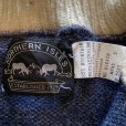 画像3: 【Ladies】NORTHERN ISLES ヘンリーネック ウールセーター ニット 青×生成り色■ビンテージ オールド レトロ アメリカ古着 レディース (3)