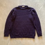 【L】ROB PAYNTER ウールセーター ニット ネイビー 紺色■ビンテージ オールド レトロ アメリカ古着 ガンジー 90s