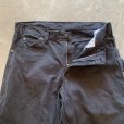 画像4: 【W34】Dickies ダック地 ペインターパンツ ブラック 黒■オールド アメリカ古着 ディッキーズ ワークウェア No.2 (4)