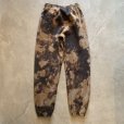 画像7: 【M】FRUIT OF THE LOOM ブリーチ スウェットパンツ 総柄■アメリカ古着 フルーツオブザルーム タイダイ (7)
