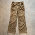 画像1: 【W32(W31)】70s USA製 Wrangler フレア コーデュロイパンツ ブラウン 茶系■ビンテージ オールド アメリカ古着 刺繍 ラングラー (1)