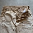 画像4: 【W34】メキシコ製 カーハート ダブルニーペインターパンツ ブラウンダック■ビンテージ アメリカ古着 No.2 (4)