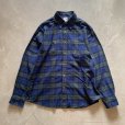 画像1: 【L/XL】ブルックスブラザーズ 長袖ボタンダウンシャツ ライトネルシャツ チェック■ビンテージ オールド アメリカ古着 ブラックウォッチ (1)