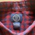 画像3: 【L/XL】90s GAP 長袖ボタンダウンシャツ ライトネルシャツ 紺×えんじ ギンガムチェック■ビンテージ オールドギャップ アメリカ古着 (3)