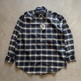 画像3: 【M/L】デッドストック WOODS&GRAY 長袖シャツ 緑チェック■ビンテージ オールド アメリカ古着 90s ボタンダウン (3)