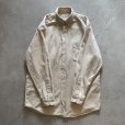 画像6: 【M(L/XL相当)】Eddie Bauer 長袖シャツ ライトベージュ■ビンテージ オールド アメリカ古着 2000s エディーバウアー ネルシャツ (6)