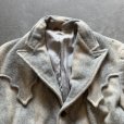画像2: 【L】50s-60s UNKNOWN ウエスタンヨーク ウール テーラードジャケット オンブレ ストライプ■ビンテージ オールド レトロ アメリカ古着 (2)