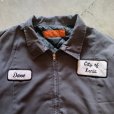 画像2: 【XXL】USA製 RED KAP ワッペン付き ワークジャケット グレー■ビンテージ オールド アメリカ古着 80s/90s レッドキャップ (2)