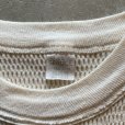 画像3: 【M/L】70s USA製 SPRUCE コットン×アクリル ハニカム サーマルシャツ 白■ビンテージ アメリカ古着 アンダーウェア ロンT (3)