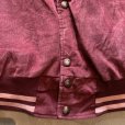 画像7: 【M/L】USA製 Billington 刺繍 コーデュロイジャケット えんじ■ビンテージ オールド レトロ アメリカ古着 スタジャン 80s/90s (7)