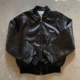 画像7: 【S/M or Ladies】80s USA製 King Louie ナイロンサテンジャケット ブラック 黒■ビンテージ オールド レトロ アメリカ古着 ジャンパー (7)