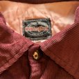 画像9: 【M/L】USA製 Billington 刺繍 コーデュロイジャケット えんじ■ビンテージ オールド レトロ アメリカ古着 スタジャン 80s/90s (9)
