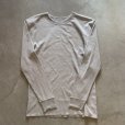 画像4: 【L/XL】FRUIT OF THE LOOM 綿ポリ サーマルシャツ グレー■アメリカ古着 アンダーウェア インナー ロンT フルーツオブザルーム (4)