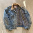 画像7: 【L/XL】80s-90s Lee ストームライダーデニムジャケット ジージャン■ビンテージ オールド アメリカ古着 リー ブランケットライナー (7)