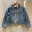 画像1: 【L/XL】80s-90s Lee ストームライダーデニムジャケット ジージャン■ビンテージ オールド アメリカ古着 リー ブランケットライナー (1)