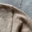画像4: 【S/M】40s-50s PILGRIM ウールニット カーディガン セーター ベージュ 無地■ビンテージ オールド アメリカ古着 ピルグリム (4)