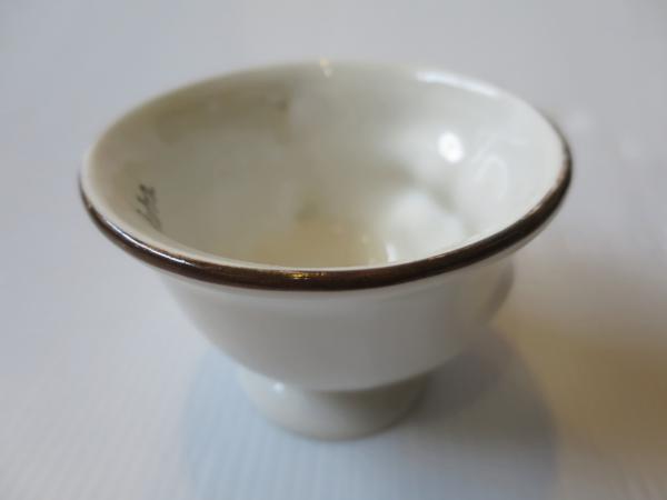 レプリカ BAILEYS ベイリーズ コーヒーカップ ホワイト 白/ビンテージ アンティーク アメリカ雑貨 陶器 食器 ノベルティ 顔