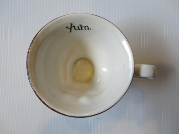 レプリカ BAILEYS ベイリーズ コーヒーカップ ホワイト 白/ビンテージ アンティーク アメリカ雑貨 陶器 食器 ノベルティ 顔
