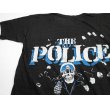 画像4: 80's THE POLICE ポリス パキ綿 バンドTシャツ L 黒/ビンテージ (4)