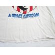 画像6: 70's スピロアグニュー リンガーTシャツ L/ビンテージ 染み込みプリント (6)