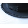 画像7: 40's〜50's KINGSWAY ボーラーハット 57.5cm 黒 ブラック/ビンテージ アンティーク オールド アメリカ古着 帽子 リボン 英国 紳士 (7)