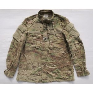 画像: ◆ 2010's 米軍実物 US ARMY ACU コンバットジャケット L-LONG マルチカム 迷彩 カモ柄/ミリタリー 古着 OCP
