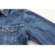 画像3: ◆ 90's USA製 Levi's リーバイス 70417 裏ネル デニムジャケット ジージャン M(XL相当)/ビンテージ オールド アメリカ古着 レトロ  (3)