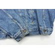 画像6: ◆ 90's USA製 Levi's リーバイス 70417 裏ネル デニムジャケット ジージャン M(XL相当)/ビンテージ オールド アメリカ古着 レトロ  (6)