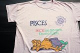 画像: ◆ 80's Flirts ガーフィールド プリントTシャツ XL ピンク/ビンテージ オールド アメリカ古着 レトロ アメコミ キャラクター 