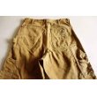 画像6: ◆ 70's USA製 carhartt カーハート ブラウンダック地 ダブルニー ペインターパンツ W32 茶色/ビンテージ オールド アメリカ古着 (6)