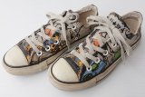 画像: ◆ SALE!! CONVERSE コンバース オールスター スニーカー 23cm グラフィック 総柄/アメリカ古着 ストリートアート