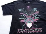 画像: ◆ 90's USA製 Screen Stars ダンスコンペ プリントTシャツ M 黒 ブラック/ビンテージ オールド アメリカ古着 レトロ シングルステッチ