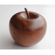 画像4: ◆ ヨーロッパ雑貨 アップル 林檎モチーフ ウッドボックス 木製 小物入れ 11.7cm/ビンテージ アンティーク レトロ インテリア オブジェ (4)