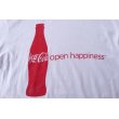 画像2: ◆ デッドストック Coca-Cola コカコーラ ボトル プリントTシャツ L 白/オールド アメリカ古着 レトロ オールコットン 1 (2)