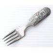 画像1: ◆ アメリカ雑貨 Fairfield Silverplate クラウン ピエロ フォーク 10.8cm/ビンテージ アンティーク レトロ インテリア 小物 カトラリー (1)