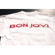 画像7: ◆ 90's USA製 BON JOVI ボンジョヴィ バンドTシャツ L 白 ホワイト/ビンテージ オールド アメリカ古着 ロック シングルステッチ (7)