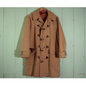 画像: ◆ Woolrich ダッフルコート ウールジャケット 38(メンズM)キャメル/ビンテージ オールド アメリカ古着 レトロ USA製 ウールリッチ 80's