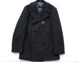 画像: ◆ 60's 米軍実物 US NAVY ウール ピーコート ジャケット 36R(Sサイズ相当)紺/ビンテージ レトロ アメリカ古着 ミリタリー オリジナル
