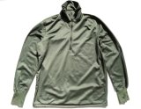 画像: ◆ 90's 米軍実物 プルオーバー スリーピングシャツ Mサイズ 緑/ビンテージ オールド レトロ アメリカ古着 ミリタリー ポリエステル