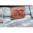 画像6: ◆ 90's USA製 Levi's リーバイス501 デニムパンツ W31(30インチ相当)アイスブルー/ビンテージ アメリカ古着 レトロ オリジナル ジーンズ (6)