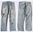 画像1: ◆ Levi's リーバイス501 66前期(シングル)デニムパンツ W33インチ/ビンテージ アメリカ古着 レトロ オリジナル ジーンズ ダメージ 70's (1)