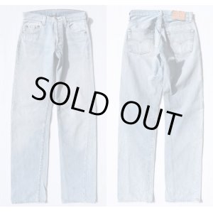 画像: ◆ Levi's リーバイス501 赤耳 デニムパンツ W28インチ アイスブルー/ビンテージ アメリカ古着 レトロ オリジナル ジーンズ レディース