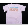 画像1: ◆ 90s USA製 BEACH ビーチシャツ プリントTシャツ XL ビッグサイズ ピンク/ビンテージ オールド レトロ アメリカ古着 ポケット (1)