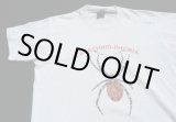 画像: ◆ 90s USA製 ARACHNID-PHOBIA 蜘蛛×ダーツ プリントTシャツ XLサイズ 白/ビンテージ オールド レトロ アメリカ古着 シングルステッチ