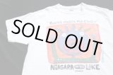 画像: ◆ 2000s Niagara on the lake/BIG HED アート プリントTシャツ XLサイズ 白/ビンテージ オールド アメリカ古着 ビッグサイズ