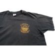 画像5: ◆ 90s USA製 Worldwide MC Club プリントTシャツ Lサイズ 黒/ビンテージ オールド アメリカ古着 コットン バイク シングルステッチ (5)